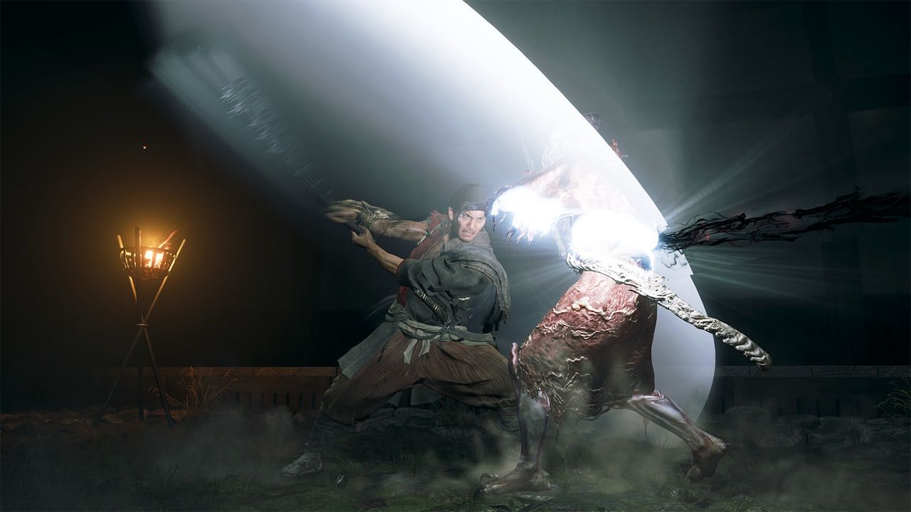 Samanosuke sword combat and Issen counter in Onimusha Way of the Sword